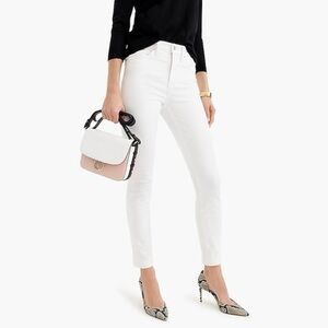 J. Crew Women's White Toothpick Skinny Jeans Size 27